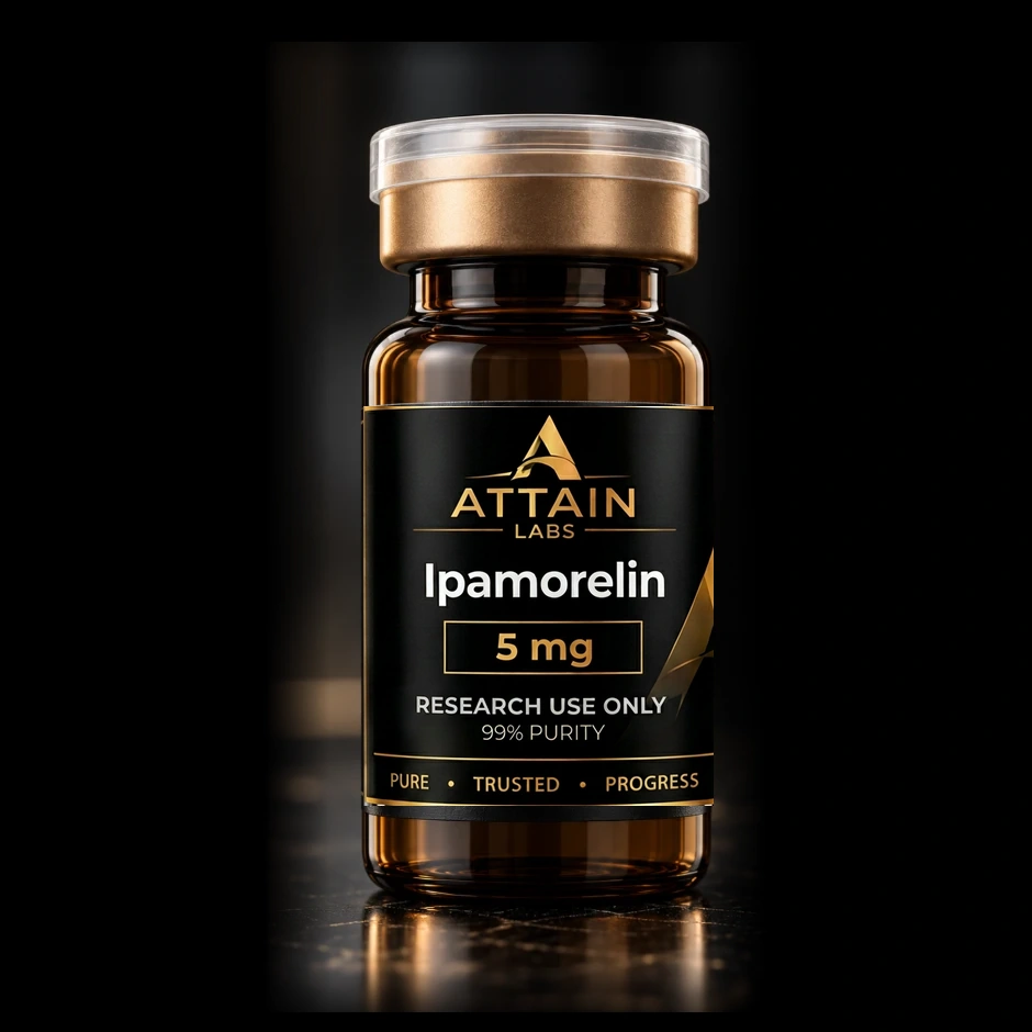 Ipamorelin 5 mg Attain Labs vial