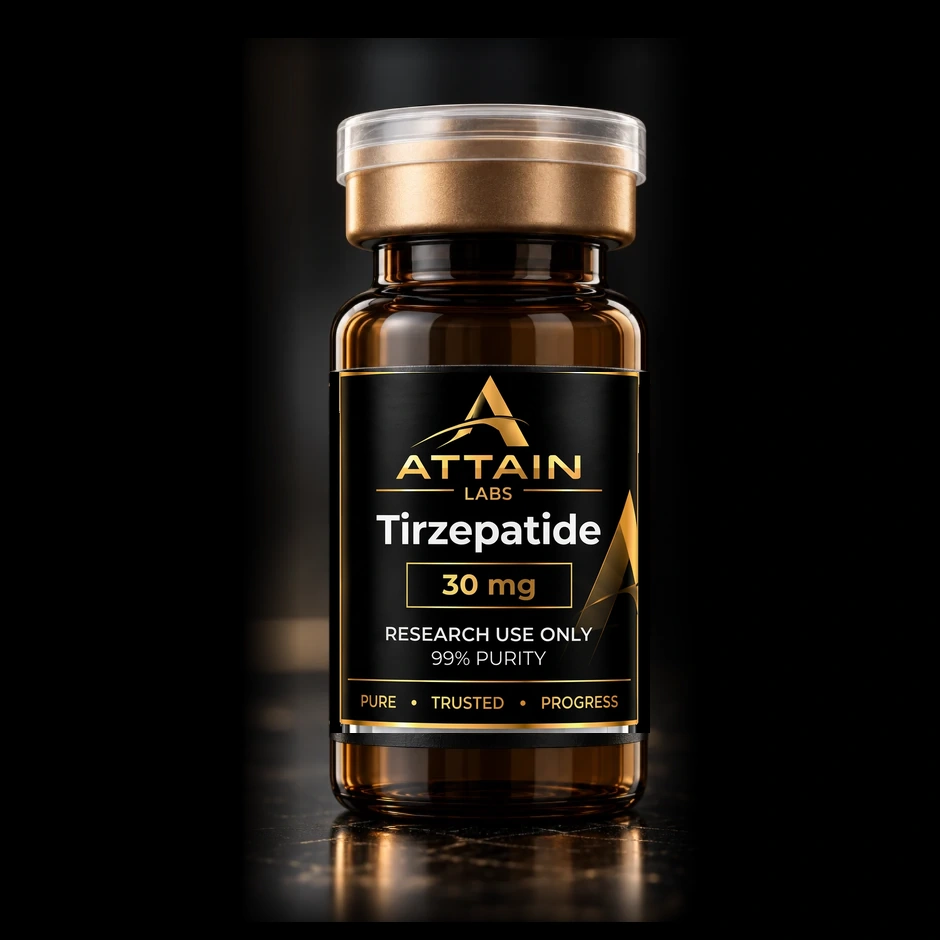 Tirzepatide 30 mg Attain Labs vial